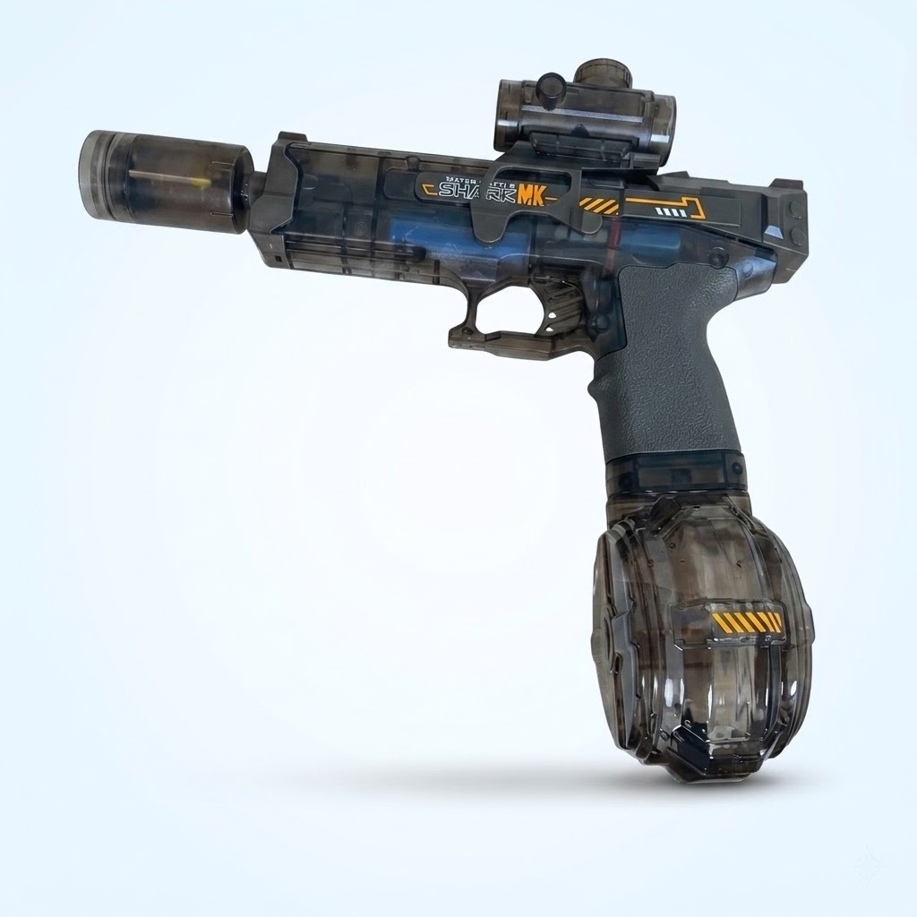 Pistola Eléctrica de Agua con Luces LED