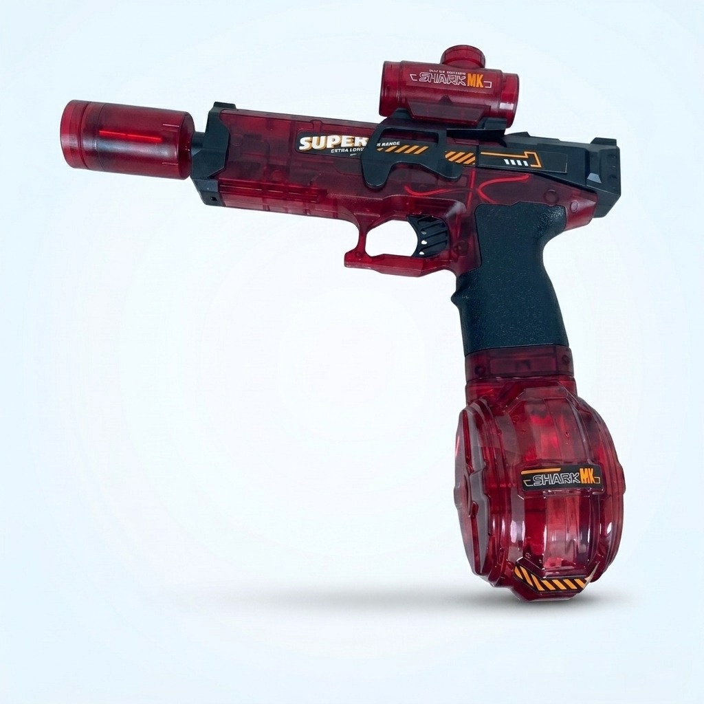 Pistola Eléctrica de Agua con Luces LED